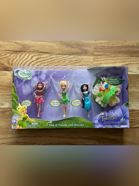 Jakks Pacific Other - Disney Tinker Bell & Friends Fairy Doll Set with Bracelet